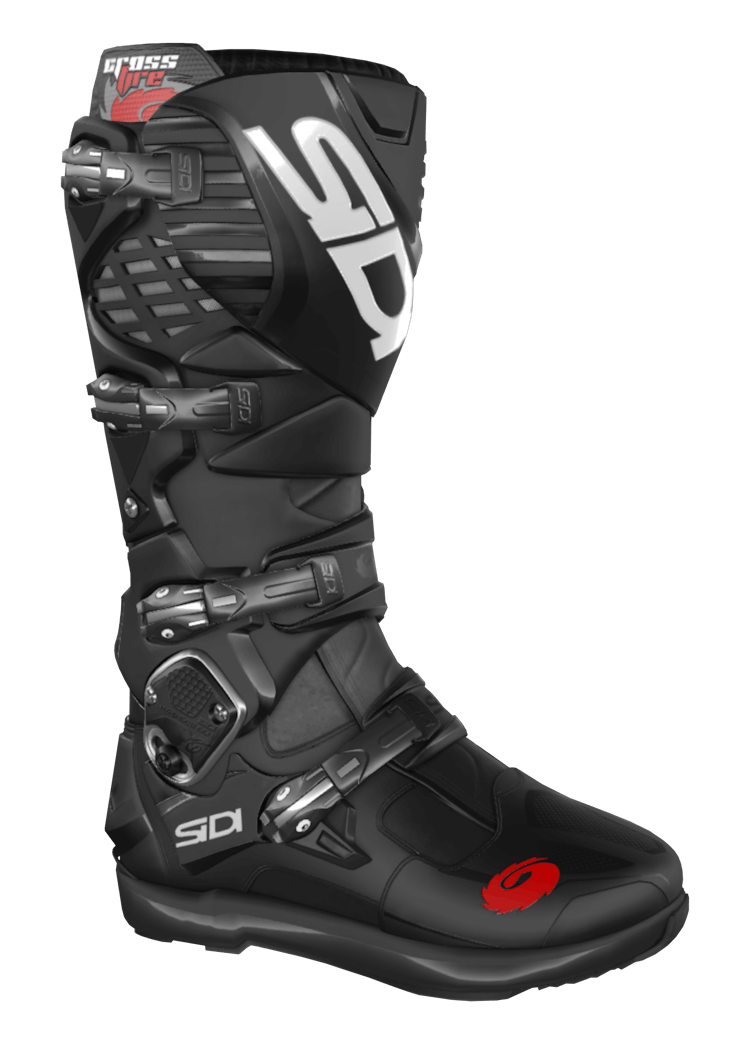 Full Black Motorcycle Boots
